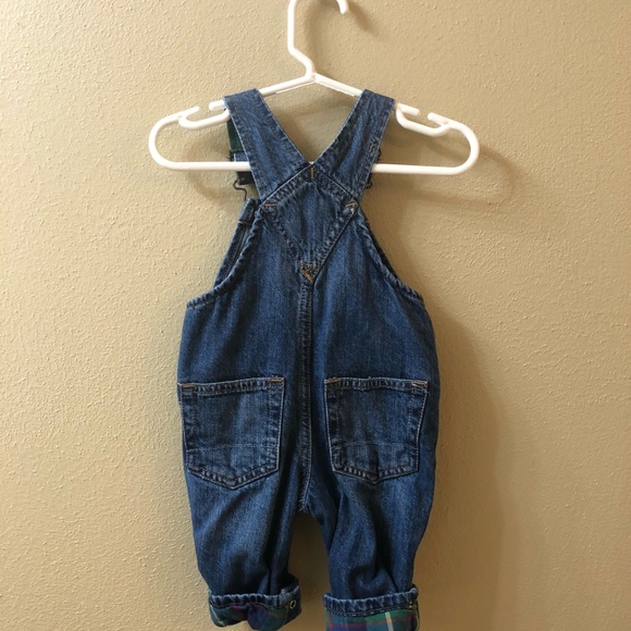 Like new Baby Gap blue jean overall. - Picture 2 of 5